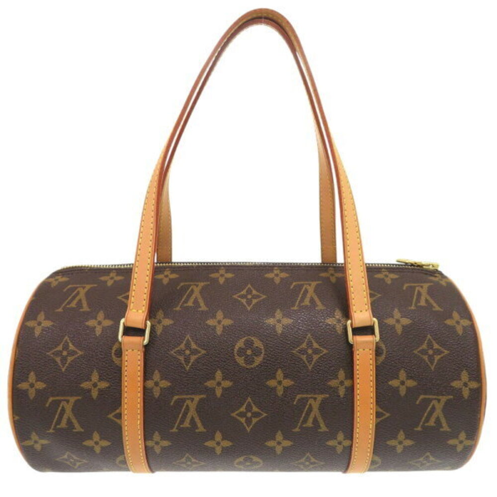 Louis Vuitton Papillon handbag Clutch leather Monogram brown LV - Picture 2 of 6